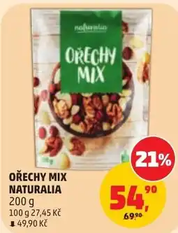 Penny Market Naturalia ořechy mix nabídka