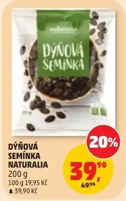 Penny Market Naturalia dýňová semínka nabídka