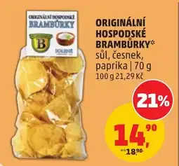 Penny Market B solné brambůrky nabídka