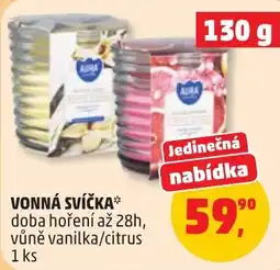 Penny Market Aura vonná svíčka nabídka