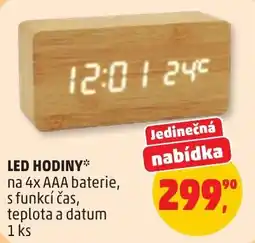 Penny Market LED hodiny nabídka