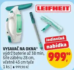 Penny Market Leifheit vysavač na okna nabídka
