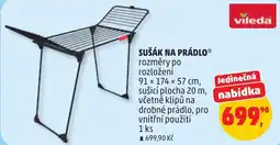 Penny Market Vileda sušák na prádlo nabídka