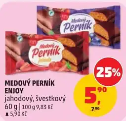Penny Market Enjoy medový perník jahodový, švestkový nabídka