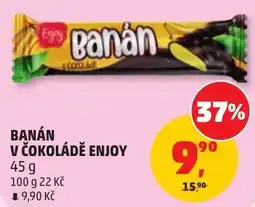 Penny Market Enjoy banán v čokoládě nabídka