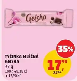 Penny Market Geisha tyčinka mléčná nabídka