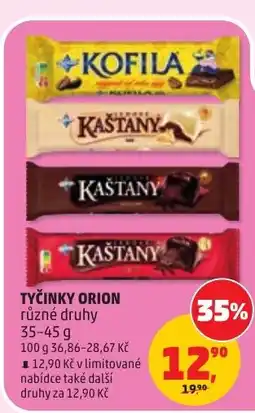 Penny Market Tyčinky Orion nabídka