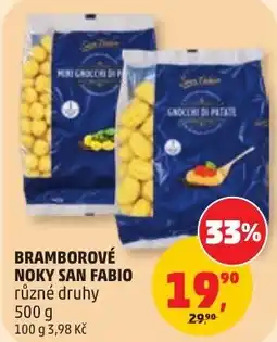 Penny Market San Fabio bramborové noky nabídka