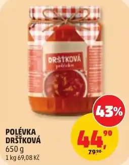 Penny Market Dršková polévka nabídka
