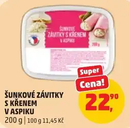 Penny Market Šunkové závitky s křenem v aspiku nabídka