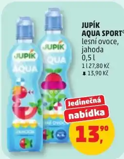 Penny Market Jupik aqua sport lesní ovoce jahoda nabídka