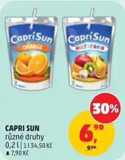 Penny Market Capri Sun různé druhy nabídka