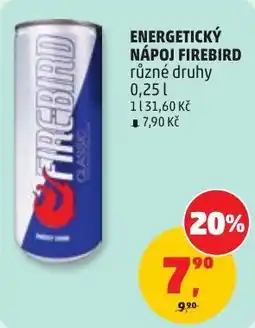 Penny Market Firebird energetický nápoj nabídka