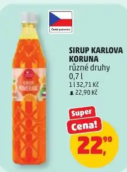 Penny Market Sirup Karlova Koruna nabídka