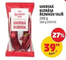 Penny Market Reznička uherská klobása nabídka