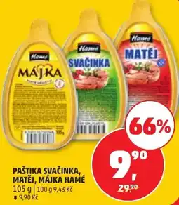 Penny Market Hamé paštika svačinka, matěj, májka nabídka