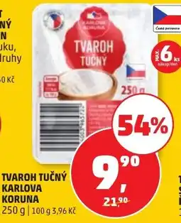 Penny Market Tvaroh tučný karlova koruna nabídka