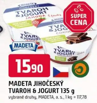 Madeta jihočeský tvároh & jogurt
