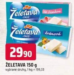 Trefa Želetava vybrané druhy nabídka
