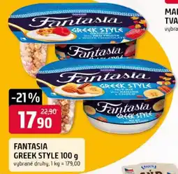 Trefa Fantasia greek style nabídka