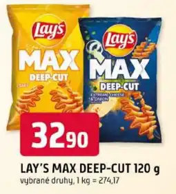 Trefa Lay's max deep-cut nabídka