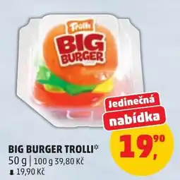 Penny Market Trolli Big Burger nabídka