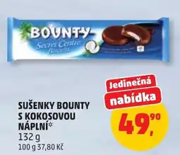 Penny Market Bounty sušenky s kokosovou náplní nabídka