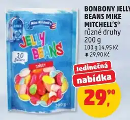 Penny Market Mitchell's Mike jelly beans bonbony nabídka