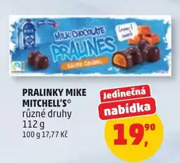 Penny Market Pralinky mike mitchell's* nabídka