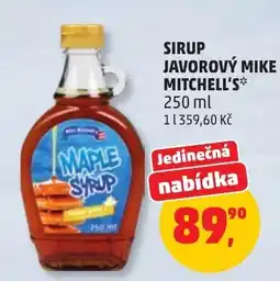 Penny Market Mitchell's Mike sirup javorový nabídka