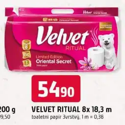 Trefa Velvet ritual oriental secret nabídka