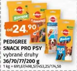 Trefa Pedigree snack pro psy vybrané druhy nabídka