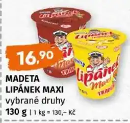 Trefa Madeta lipánek maxi nabídka