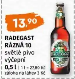Trefa Radegast různá 10 nabídka