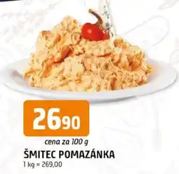 Trefa Šmitec pomazánka nabídka