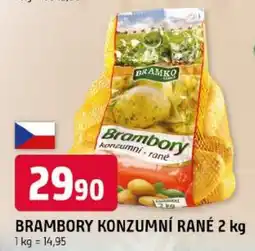 Trefa Bramko brambory konzumní rané nabídka