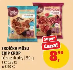 Penny Market Crip Crop Srdička müsli nabídka