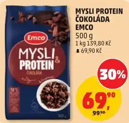 Penny Market Emco mysli protein čokoláda nabídka