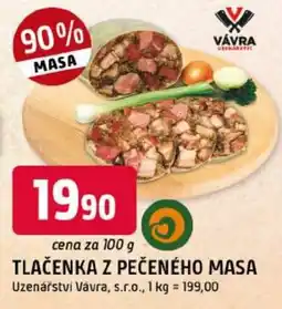 Trefa Tlačenka z pečeného masa nabídka