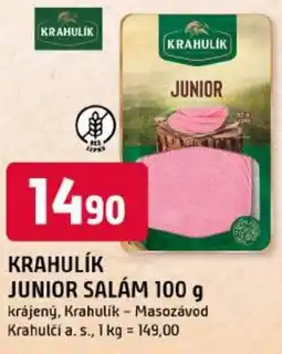 Trefa Krahulík junior salám nabídka