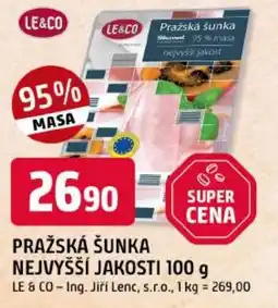 Trefa Le & Co pražská šunka nabídka
