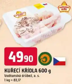 Trefa Vodňanské kuře kuřecí křídla nabídka