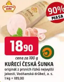 Trefa Kuřecí česká šunka nabídka