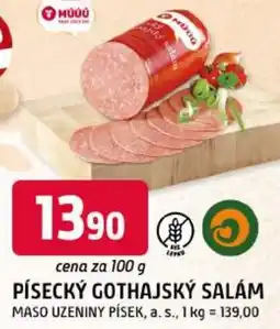 Trefa Můůů písecký gothajský salám nabídka