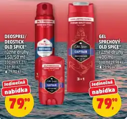 Penny Market Old Spice deosprej/ deostick různé druhy nabídka