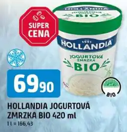 Trefa Hollandia jogurtová zmrzka bio nabídka