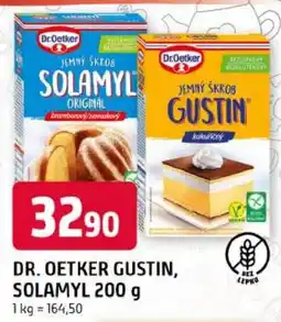 Trefa Dr. Oetker solamyl, gustin nabídka