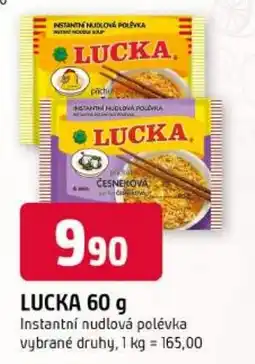 Trefa Lucka instantní nudlová polévka nabídka