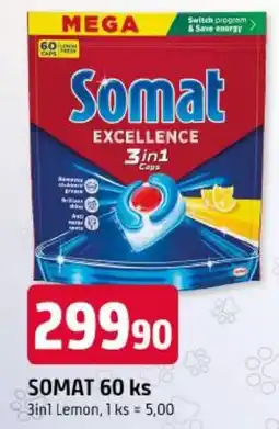 Trefa Somat excellence 3in1 lemon nabídka