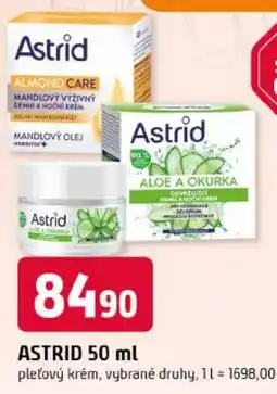 Trefa Astrid pleťový krém nabídka